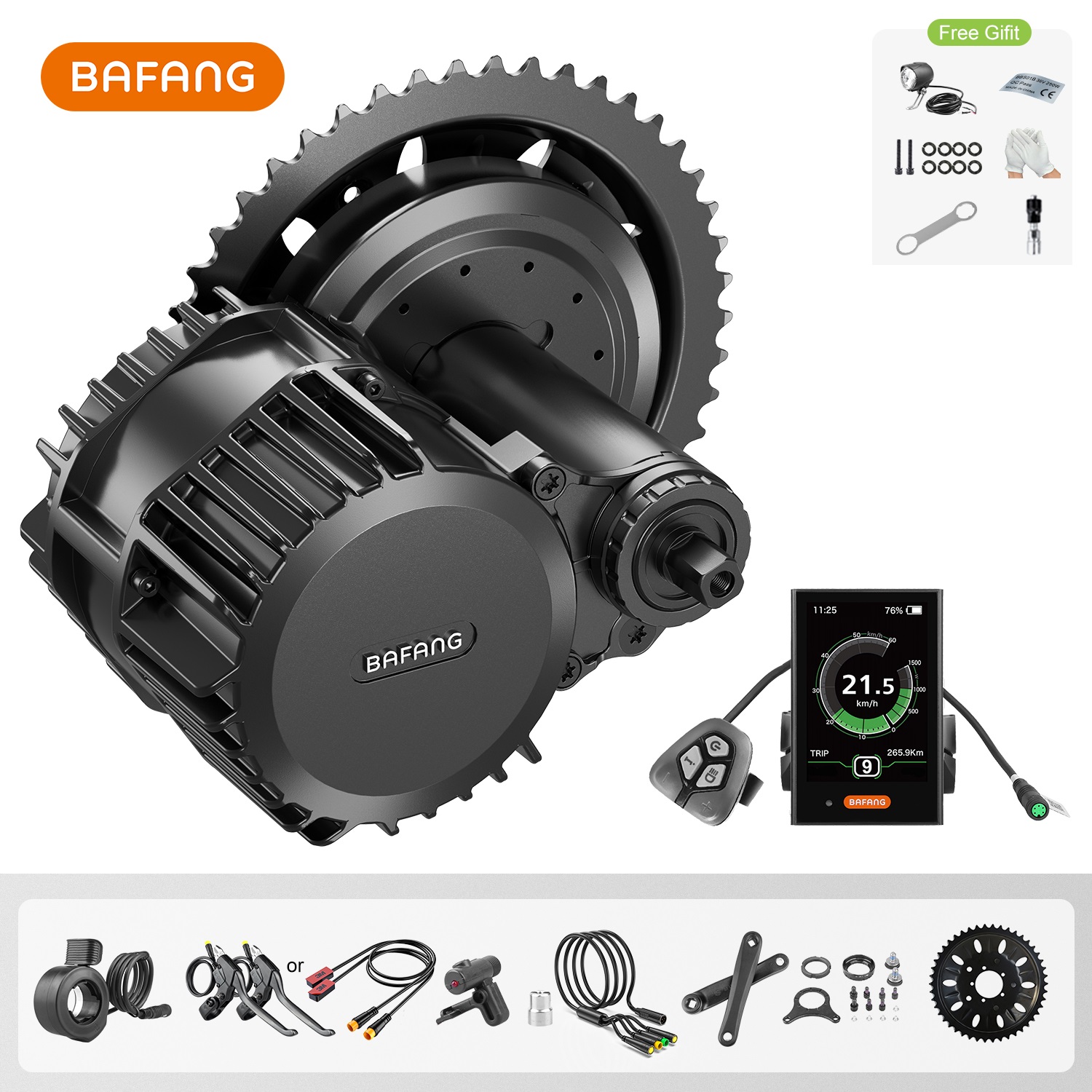 Mid Drive Motor Kit 52V 1000W - Bafang G320 48 В 52 В