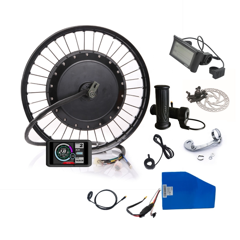 72V 5000W Hub Motor Kit - Комплект для переоборудования электрического велосипеда с