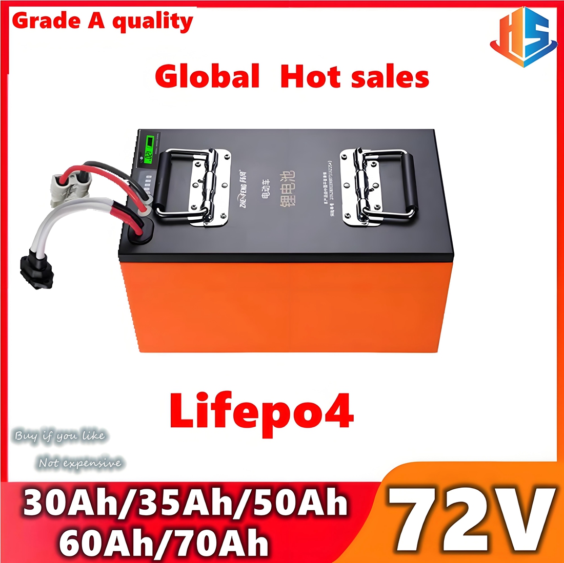 Electric Bicycle Battery 72V 30Ah - Аккумулятор Lifepo4 72В 50Ач 60Ач 35Ач
