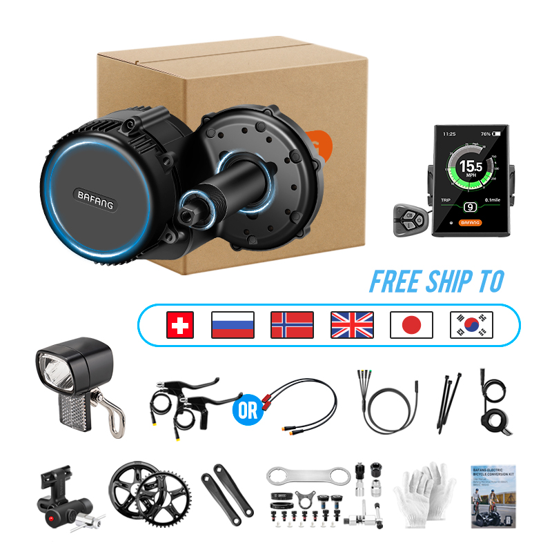 Bafang Bbs02B 48V 750W Mid Drive Kit - Bafang UART двигатель со средним приводом