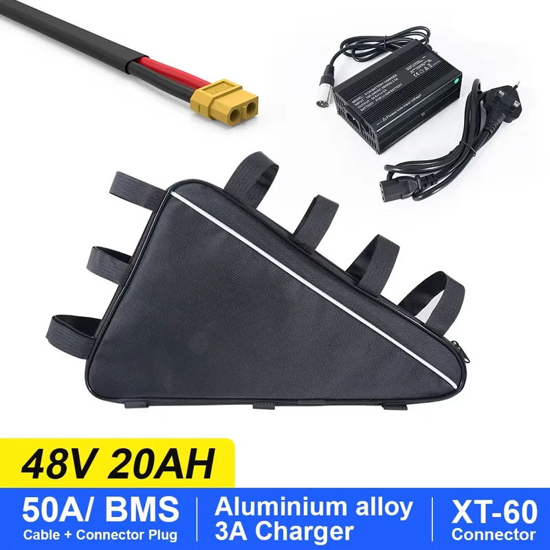 Литиевая аккумуляторная батаре – обзор и цена Ebike Battery 52V 20Ah Triangle Pack