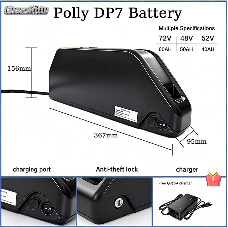 Аккумулятор Hailong для электр – обзор и цена Electric Bicycle Battery 72V 30Ah