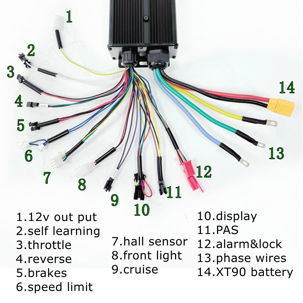 NBpower 72В 5000Вт 70-90км/ч B – обзор и цена 72V 5000W Hub Motor Kit
