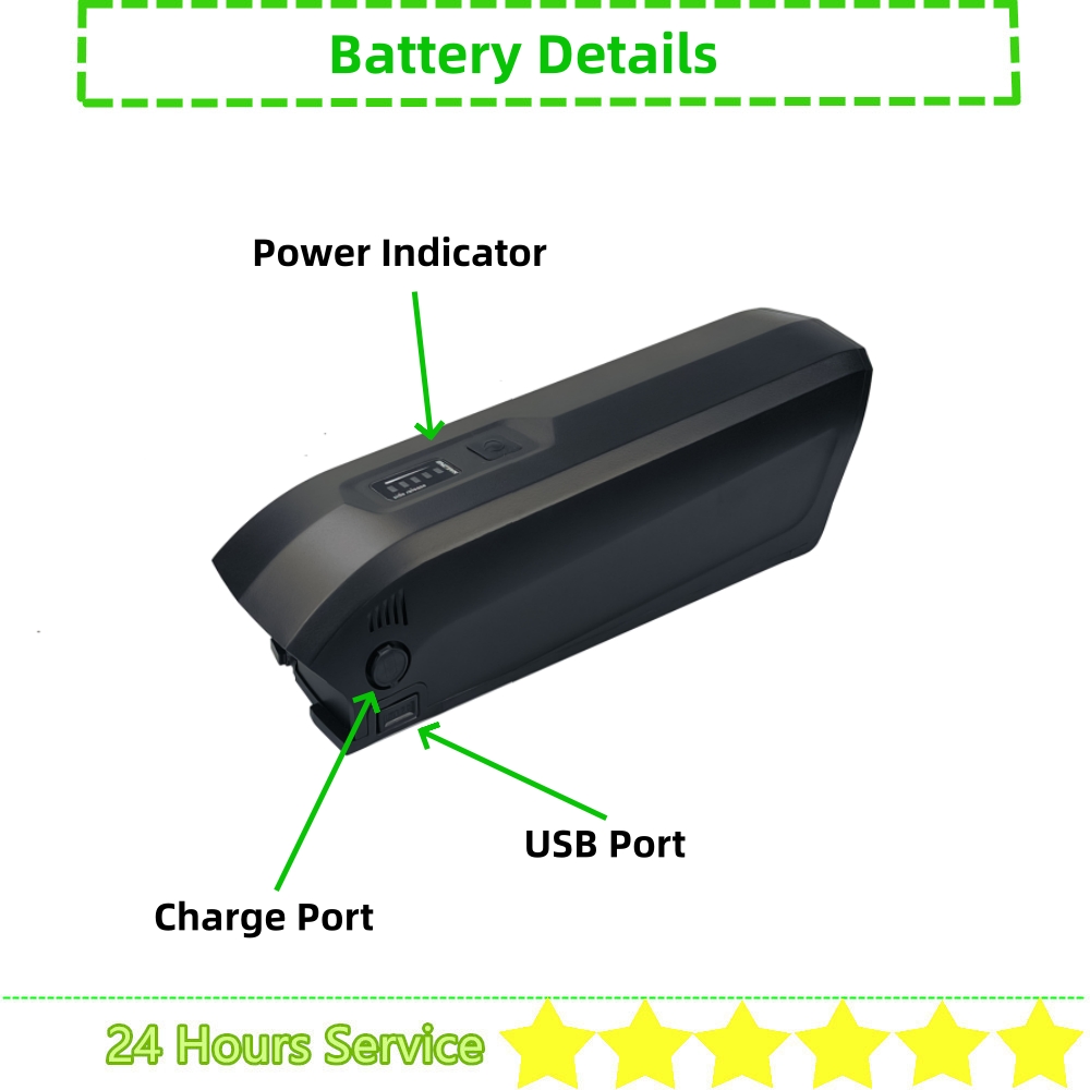 Аккумулятор для электровелосип – обзор и цена Ebike Battery 48V 20Ah Hailong