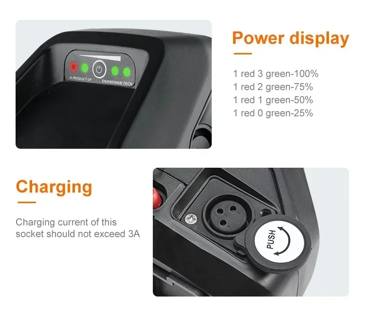 Аккумулятор Liitokala Hailong  – обзор и цена Ebike Battery 48V 20Ah Hailong