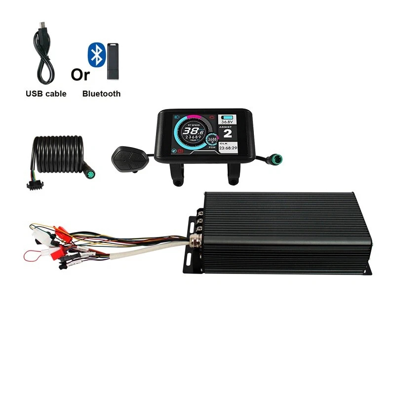 Электрическое заднее колесо дл – обзор и цена 72V 5000W Hub Motor Kit