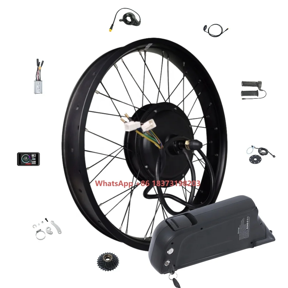 Лидер продаж, 72 В, литиевая б – обзор и цена Ebike Conversion Kit 72V 3000W