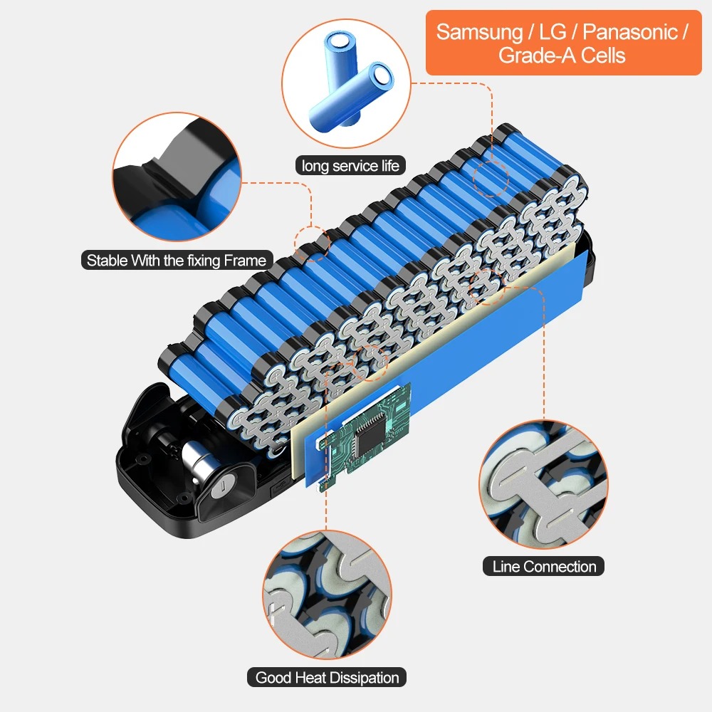 Новинка для Hailong: Аккумулят – обзор и цена Ebike Battery 48V 20Ah Hailong