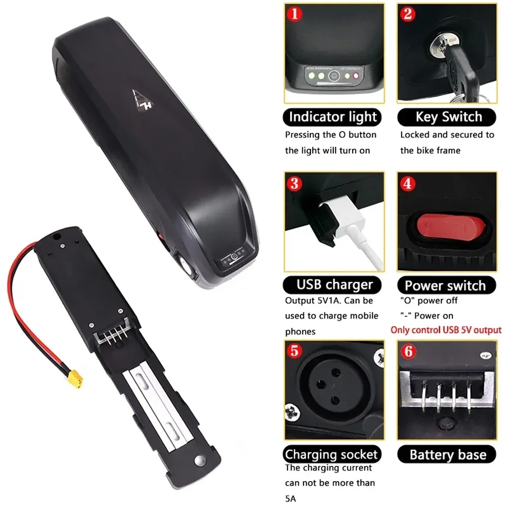 Новинка для Hailong: Аккумулят – обзор и цена Ebike Battery 48V 20Ah Hailong