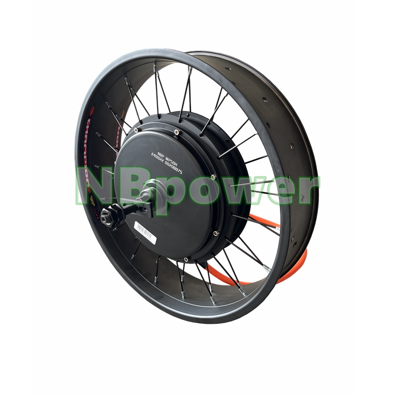 NBpower QS205 72В 5000Вт 170/1 – обзор и цена 72V 5000W Hub Motor Kit
