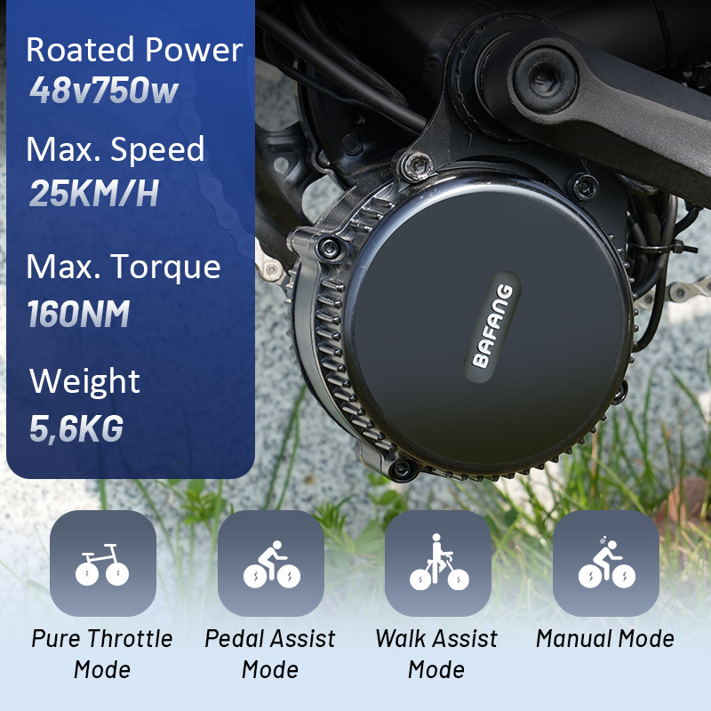 Набор для преобразования центр – обзор и цена Bafang Bbs02B 48V 750W Mid Drive Kit