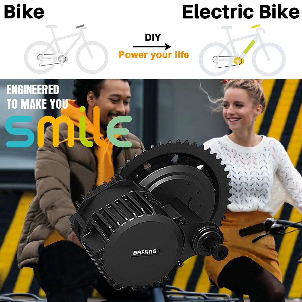 Комплекты для переоборудования – обзор и цена Mid Drive Motor Kit 52V 1000W