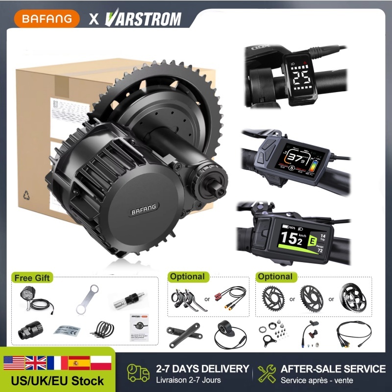 Комплект двигателя Bafang 48В  – обзор и цена Bafang Bbs02B 48V 750W Mid Drive Kit