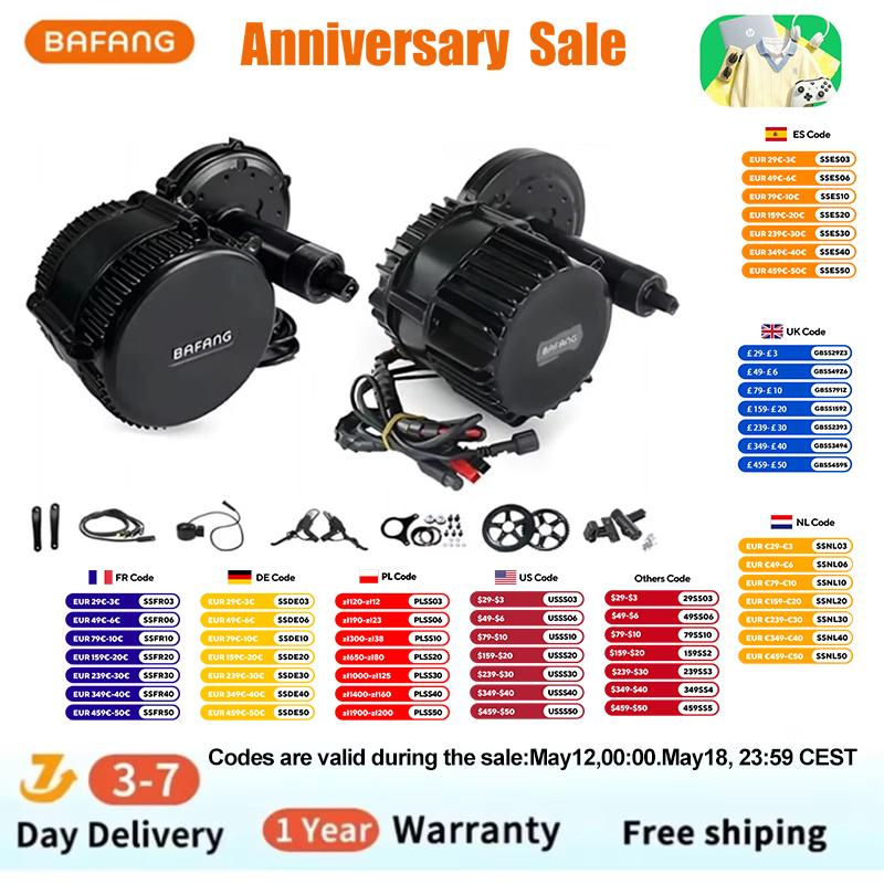 Комплект для переоборудования  – обзор и цена Bafang Bbshd 1000W Conversion Kit